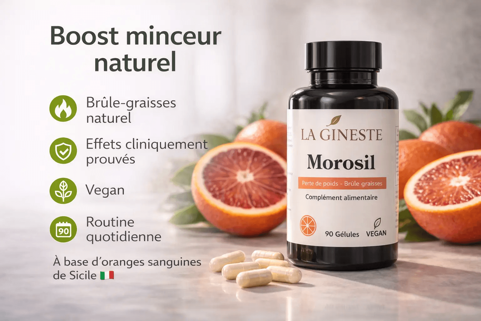 Boost minceur naturel — Morosil® bénéfices